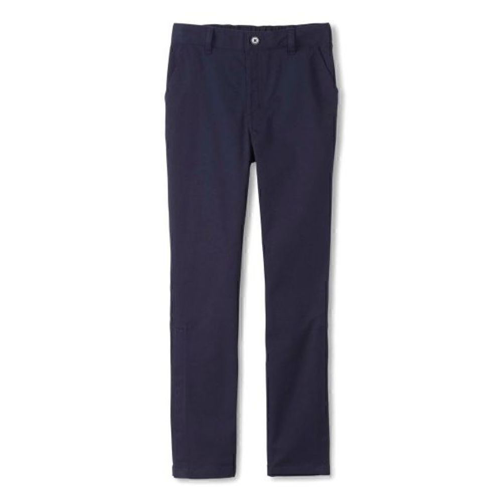 French Toast Girls' Adaptive Straight Leg Stretch Twill Pant 10